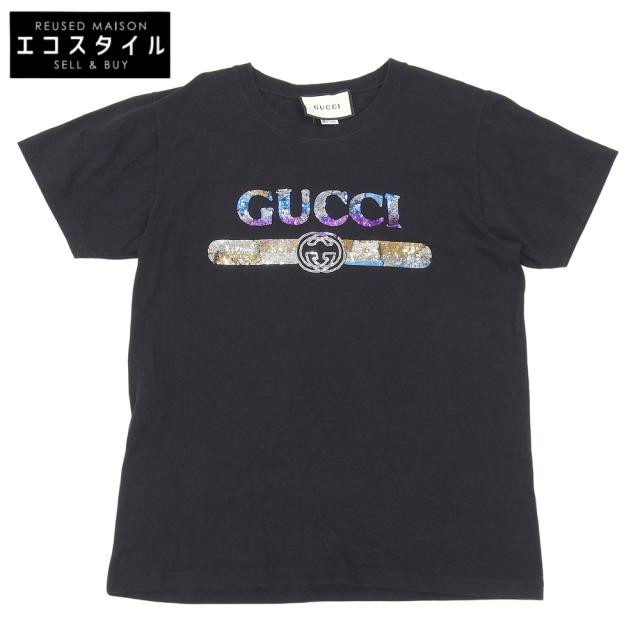 GUCCI グッチ トップス S ブラック メンズ
