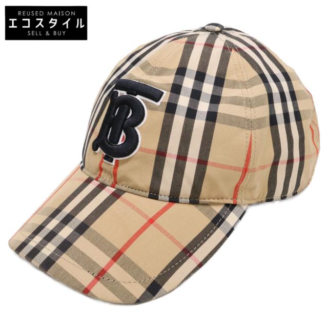 BURBERRY バーバリー 帽子 L ベージュ メンズ