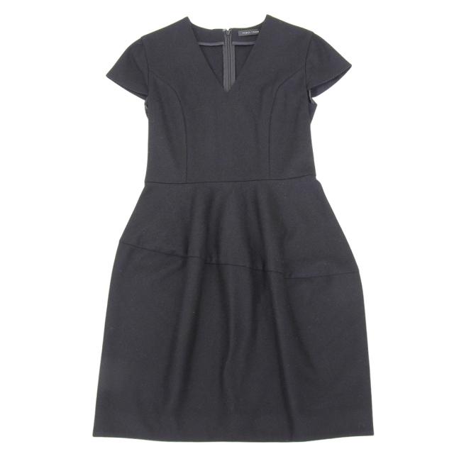 YOKOCHAN ヨーコチャン ワンピース 36 ブラック レディース