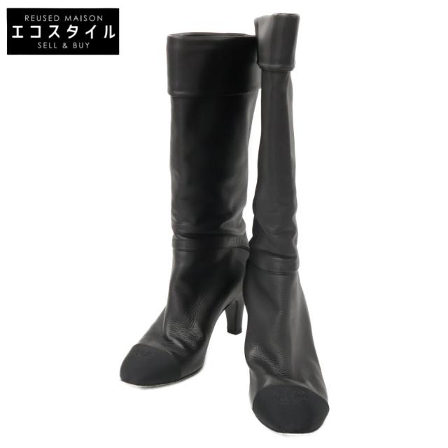 CHANEL シャネル シューズ 36 1/2 ブラック レディース
