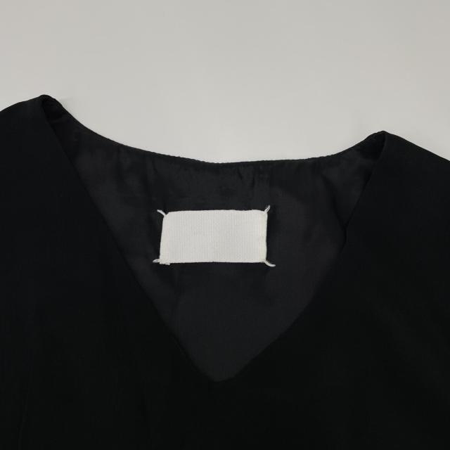 Martin Margiela マルタンマルジェラ ワンピース 40 ブラック レディース