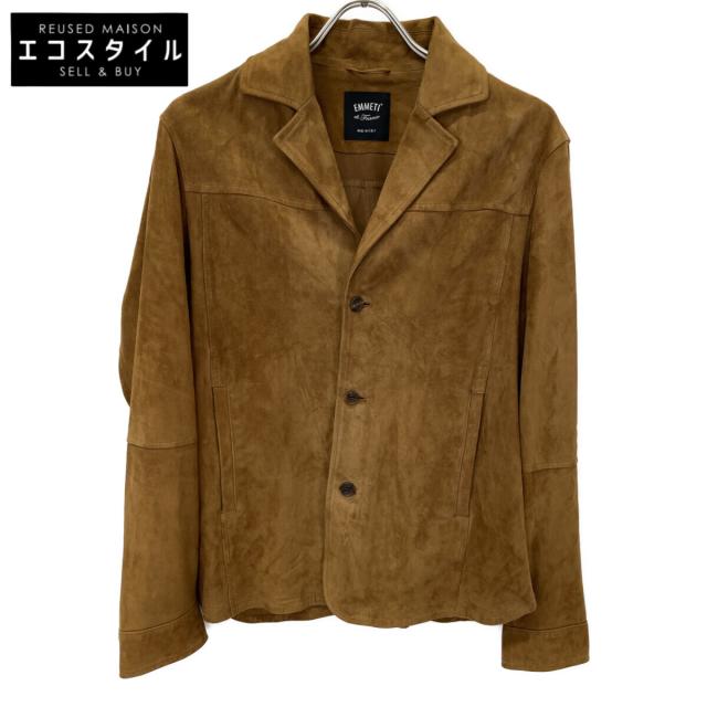 EMMETI エンメティー ジャケット 48 ブラウン メンズ