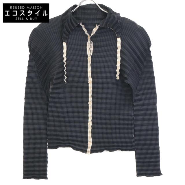 ISSEY MIYAKE イッセイミヤケ トップス 2 ブラック レディース