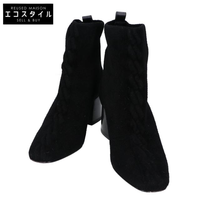 HERMES エルメス シューズ 36 ブラック レディース