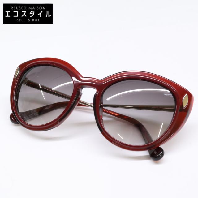LOUIS VUITTON ルイヴィトン サングラス 53□20 140 レッド系/シルバー レディース