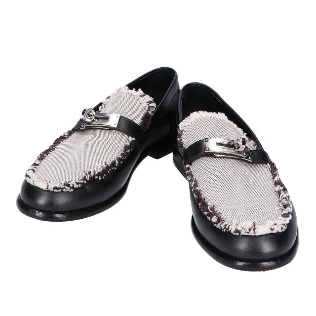 HERMES エルメス HERMES シューズ エルメス パンチング スエード 