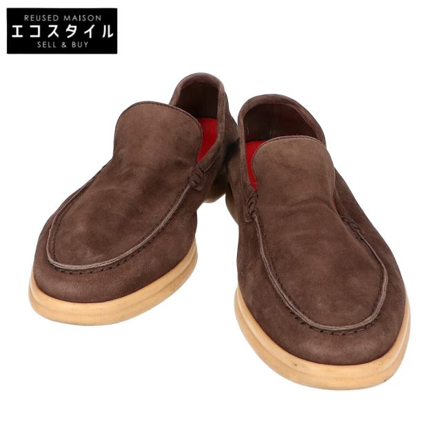 ISAIA イザイア シューズ 41 1/2 ダークブラウン メンズ