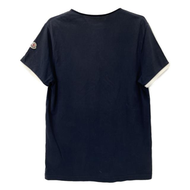 MONCLER モンクレール トップス L ネイビー×ホワイト メンズ_2