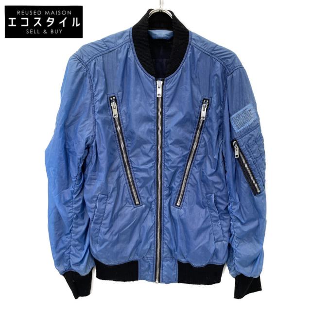 DIESEL ディーゼル ジャケット S ブルー ブラック メンズ