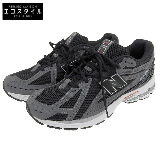 NEW BALANCE ニューバランス シューズ 9(US) ブラック/グレー メンズ