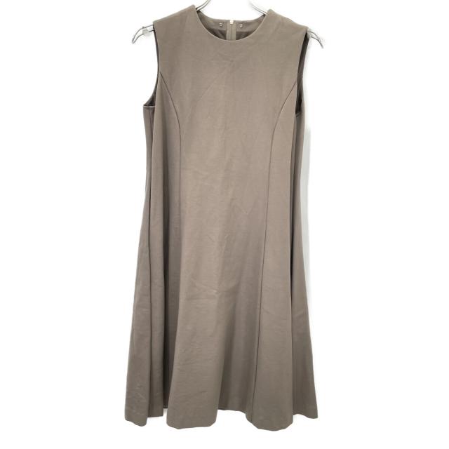 FOXEY NEW YORK フォクシーニューヨーク ワンピース 38 グレージュ レディース_3