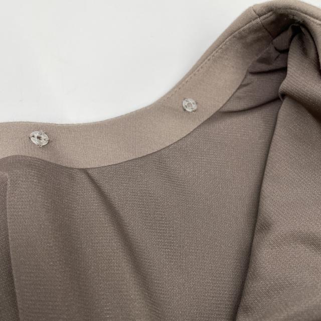 FOXEY NEW YORK フォクシーニューヨーク ワンピース 38 グレージュ レディース_7
