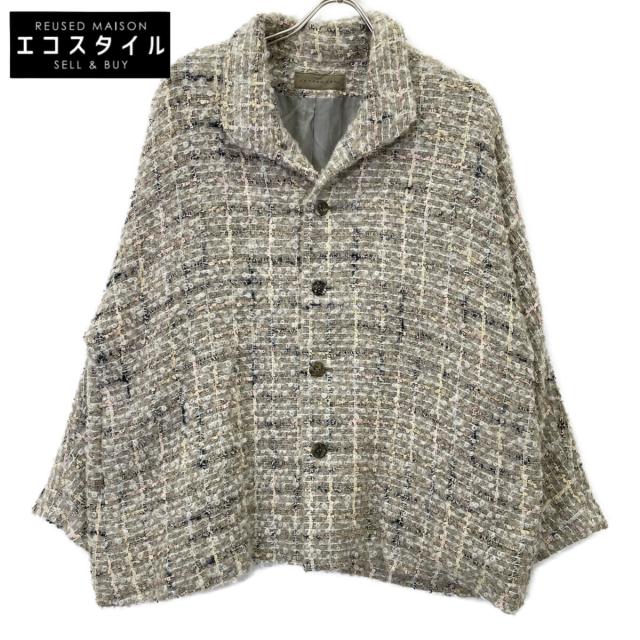 JURGEN LEHL ヨーガンレール ジャケット M グレー レディース