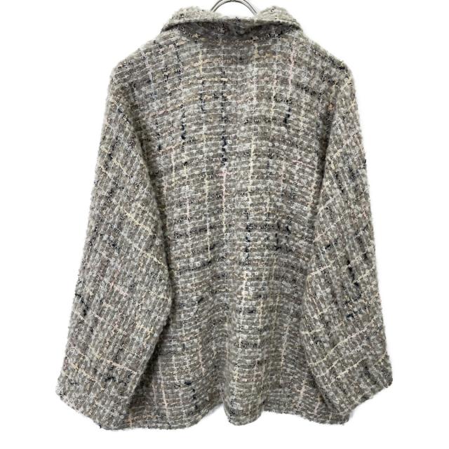 JURGEN LEHL ヨーガンレール ジャケット M グレー レディース