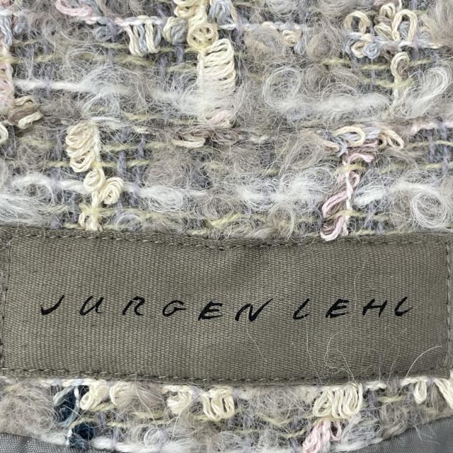 JURGEN LEHL ヨーガンレール ジャケット M グレー レディース_4