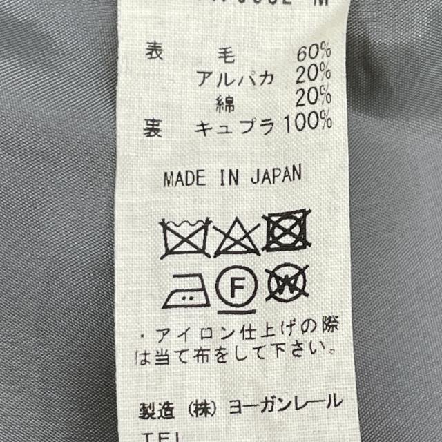 JURGEN LEHL ヨーガンレール ジャケット M グレー レディース_5