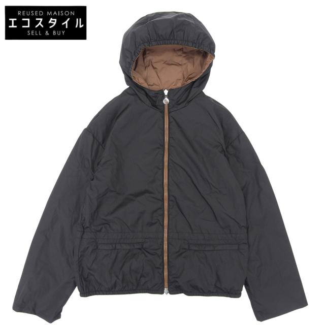 MONCLER モンクレール ジャケット 1 ブラック/ブラウン レディース