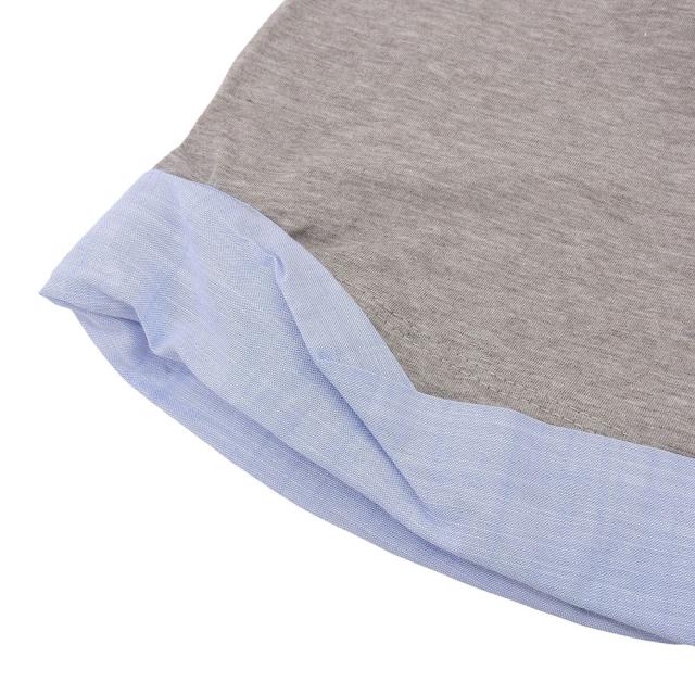 BRUNELLO CUCINELLI ブルネロクチネリ トップス S ライトブルー/ライトグレー メンズ_6