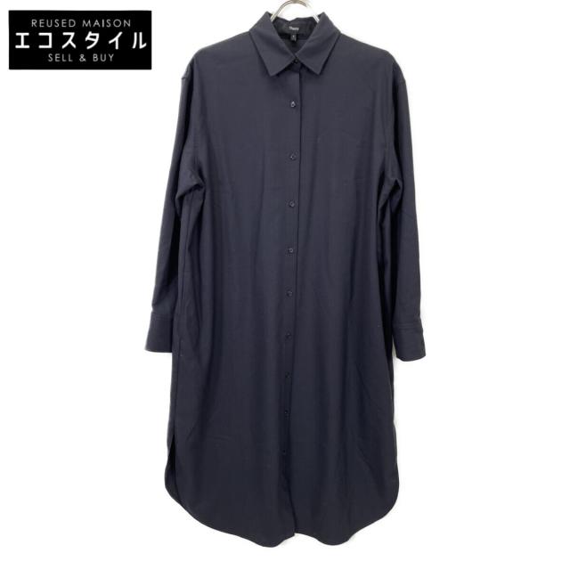 Theory セオリー ワンピース S ネイビー レディース