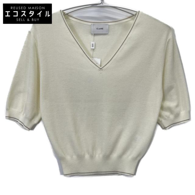 CLANE クラネ トップス 2 アイボリー レディース