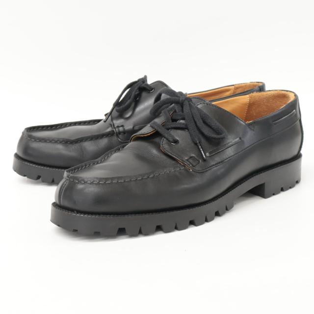 B&Y U-ARROWS ビューティーアンドユース ユナイテッドアローズ シューズ 25.5cm ブラック メンズ