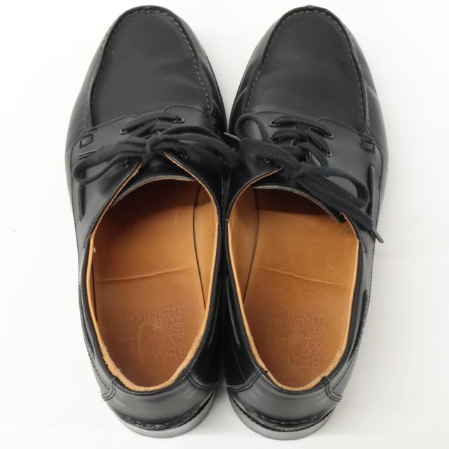 B&Y U-ARROWS ビューティーアンドユース ユナイテッドアローズ シューズ 25.5cm ブラック メンズ