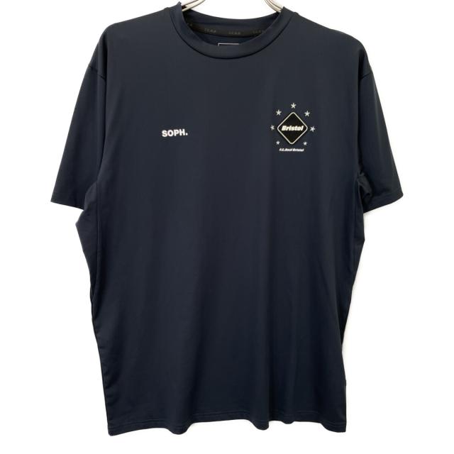 F.C.Real Bristol エフシーリアルブリストル トップス L ダークネイビー メンズ