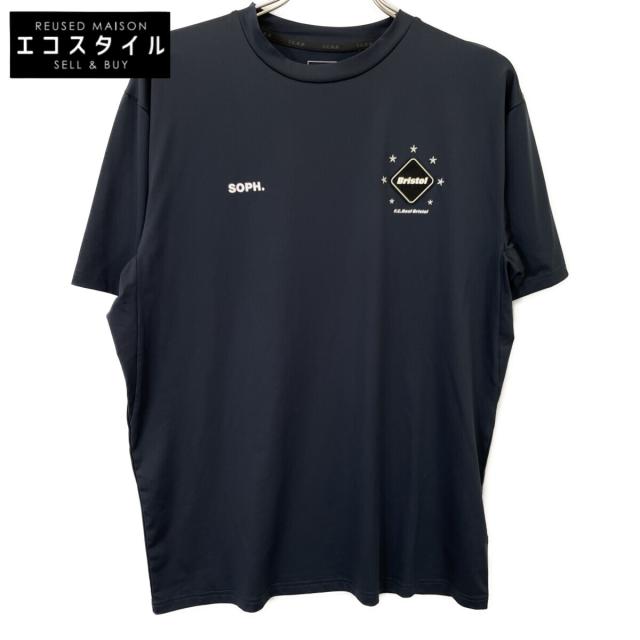 F.C.Real Bristol エフシーリアルブリストル トップス L ダークネイビー メンズ