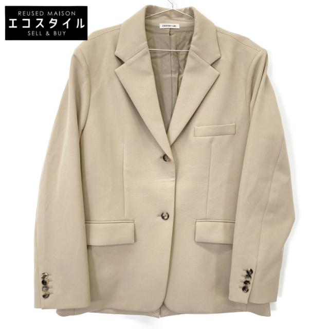 EVERY DAY I LIKE エブリデイアイライク ジャケット 36 ベージュ レディース