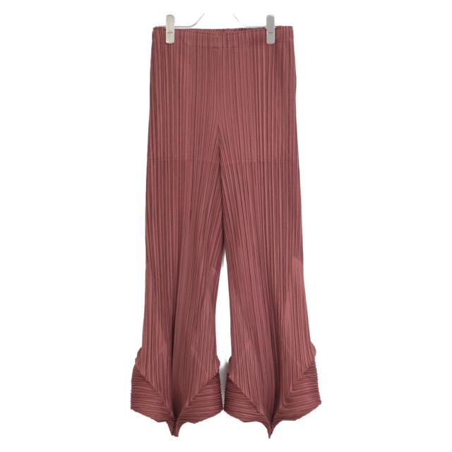 PLEATS PLEASE プリーツプリーズ ボトムス 表記無し ブラウン PLEATS PLEASE プリーツプリーズ ボトムス 表記無し ブラウン