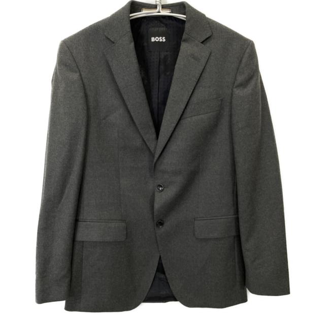 BOSS ボス スーツ セットアップ 44 チャコール メンズ