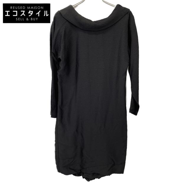 HERMES エルメス ワンピース 36 ブラック レディース