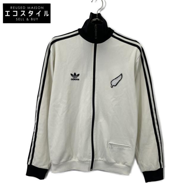 adidas アディダス ジャケット M ベージュ／ブラック レディース