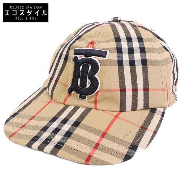 BURBERRY バーバリー 帽子 M アーカイブベージュ メンズ