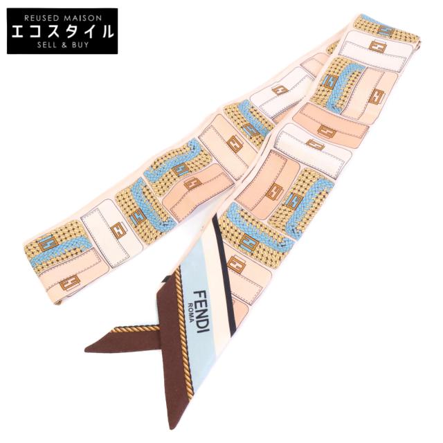 FENDI フェンディ スカーフ ライトブルー レディース