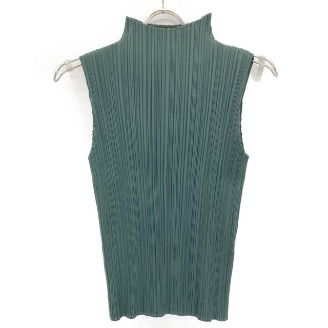 PLEATS PLEASE プリーツプリーズ トップス 3 ダークグリーン 