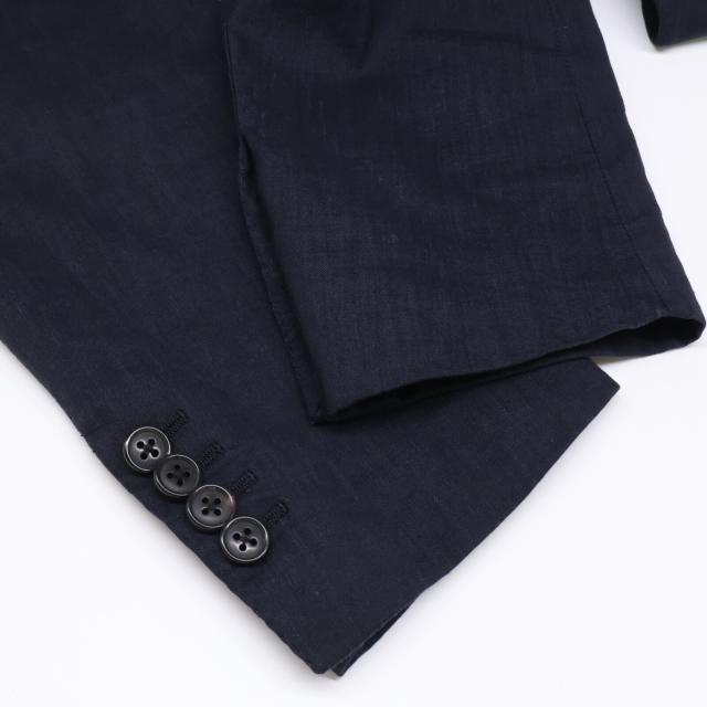 HERMES エルメス ジャケット 46 ネイビー メンズ