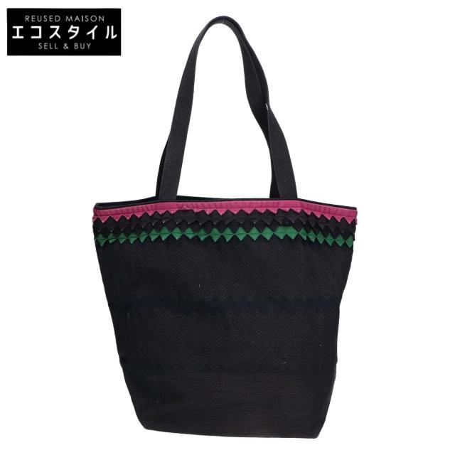 TAMASHA タマシャ トートバッグ ブラック系/マルチカラー レディース