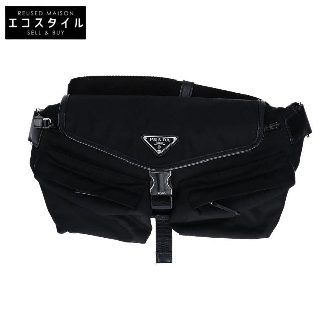 PRADA プラダ ショルダーバッグ ブラック メンズ