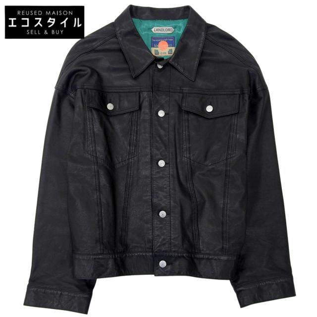 black means ブラックミーンズ ジャケット 36 ブラック メンズ