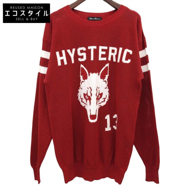 HYSTERIC GLAMOUR ヒステリックグラマー トップス FREE レッド レディース