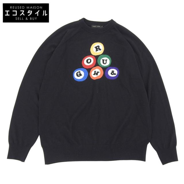 rough & swell ラフアンドスウェル トップス L ブラック メンズ