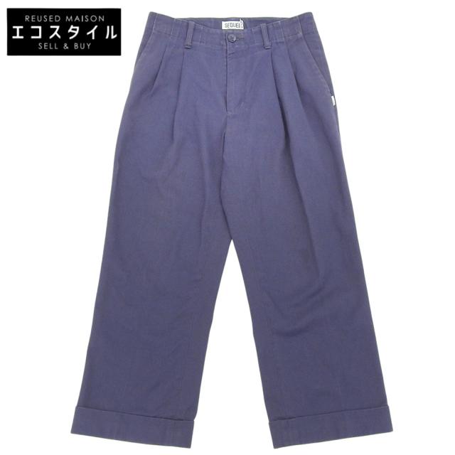 SEQUEL シークエル ボトムス S ネイビー メンズ