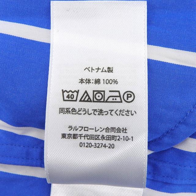 POLO RALPH LAUREN ポロ ラルフローレン ワンピース S ブルー レディース_4