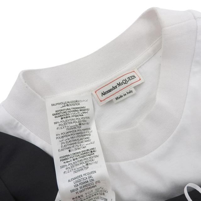 Alexander McQueen アレキサンダーマックイーン トップス 40 ブラック/ホワイト レディース