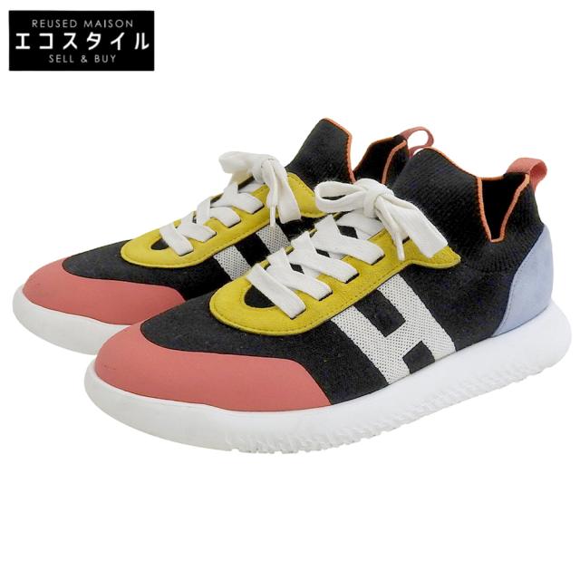 HERMES エルメス シューズ 44 マルチカラー メンズ