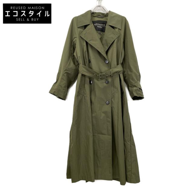 Max MaraWEEKEND マックスマーラウィークエンド コート 40 カーキ レディース