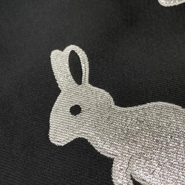 MaCO マコ スカート O ブラックｘシルバー レディース