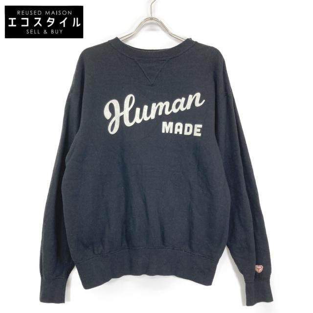 HUMAN MADE ヒューマンメイド トップス L ブラック メンズ