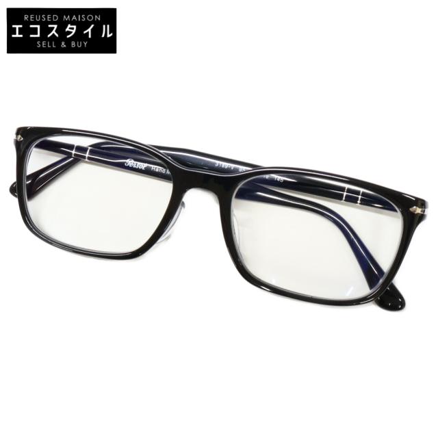 Persol ペルソール 眼鏡 53□18 145 ブラック